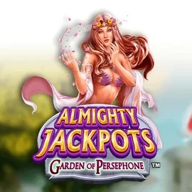 Almighty Jackpots: Garden of Persephone by Novomatic, showcased at kokobetss.nl – game logo
