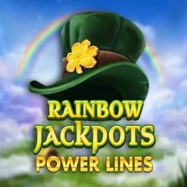 Rainbow Jackpots Power Lines logo by Red Tiger Gaming at KokoBet Casino