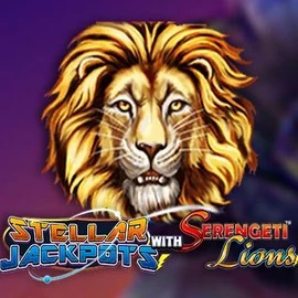 Stellar Jackpots with Serengeti Lions slot visual from Lightning Box Game available on kokobetss.nl